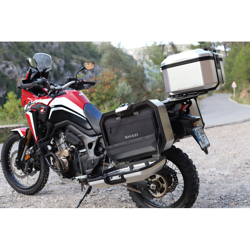Seitenkoffer links SHAD TR36L Terra Aluminium für 4P System