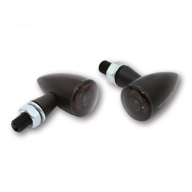 LED Blinker Paar Highsider Apollo Bullet, 12V / 3W, E-geprüft