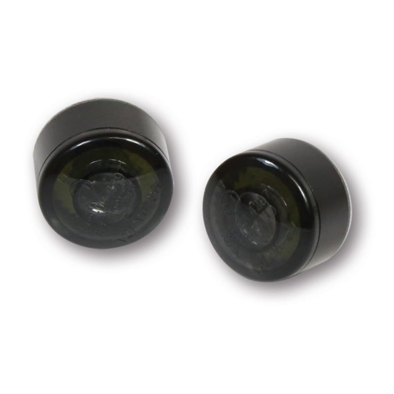 3in1 LED Blinker Highsider Apollo Modul schwarz mit Positionslicht