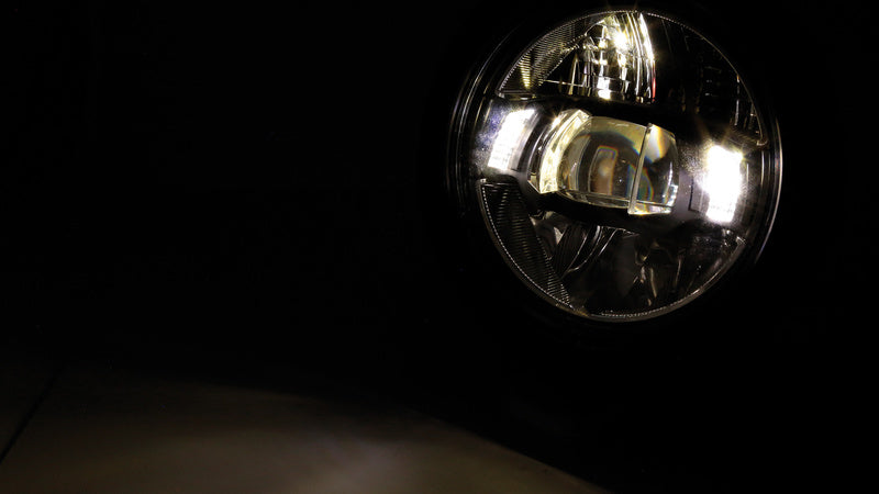 7 3/4 Zoll LED Hauptscheinwerfereinsatz Highsider Typ 10