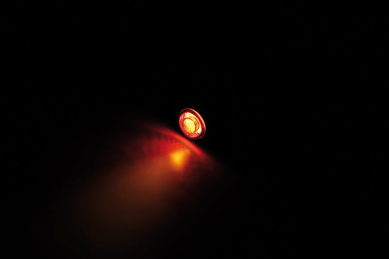 5in1 LED Blinker Highsider Apollo Modul schwarz mit Rück- & Bremslicht
