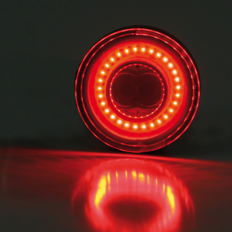 7in1 LED Blinker Highsider Apollo Modul schwarz mit Rück- & Bremslicht