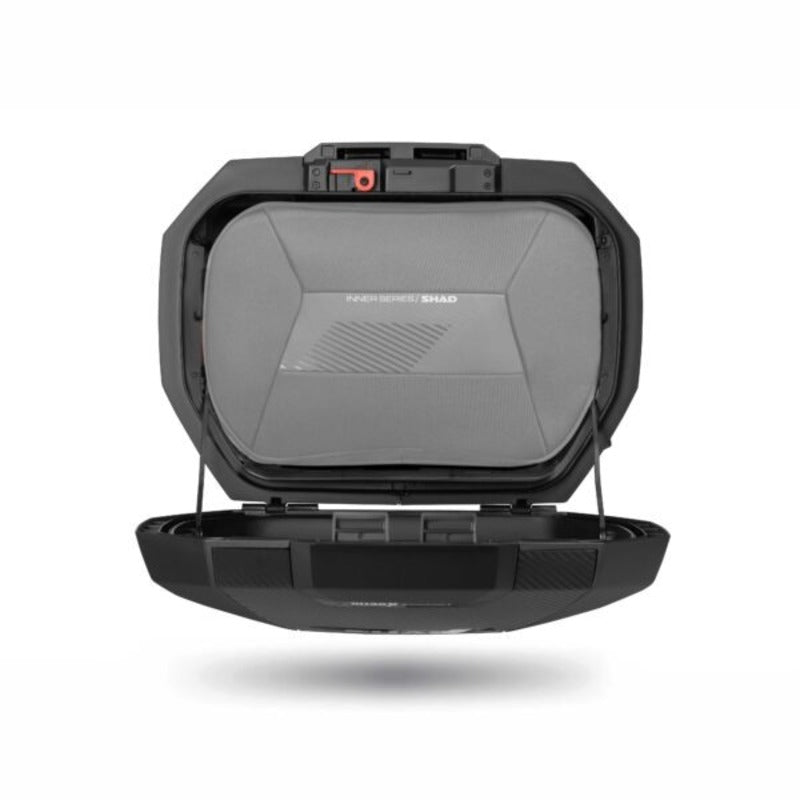 Erweiterbarer Seitenkoffersatz SHAD SH38X Carbon für 3P & 4P System