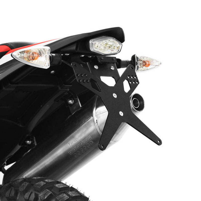 Kennzeichenhalter Set Zieger X-Line für Aprilia RX 125 (2018-2023) SX 125 (2018-2023)