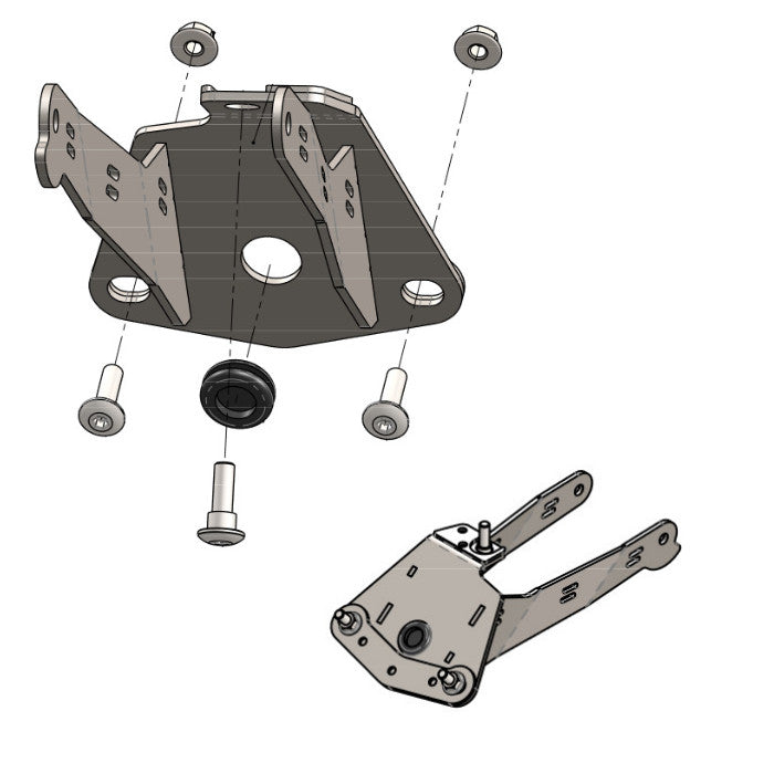 Kennzeichenhalter Progress-Line für Aprilia RS 660 Tuono 660