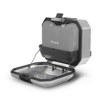 Seitenkoffer links SHAD TR36L Terra Aluminium für 4P System