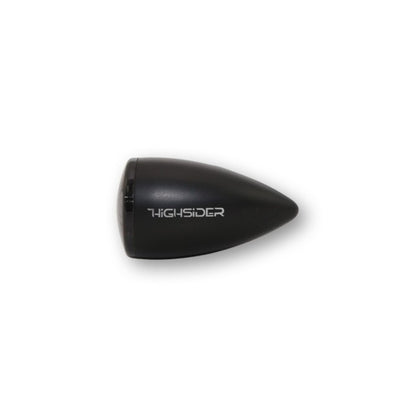 LED Blinker Highsider Apollo Bullet schwarz