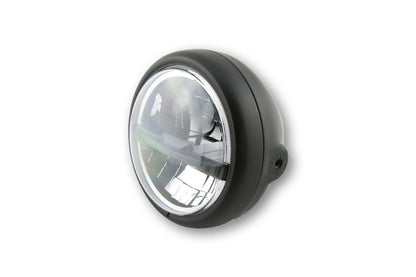 5 3/4 Zoll LED Scheinwerfer Highsider Pecos Typ 5 schwarz matt