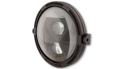 7 Zoll LED Hauptscheinwerfer Highsider Frame-R1 Typ 8 schwarz