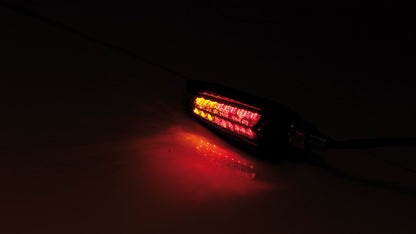 5in1 LED Blinker Highsider ARC schwarz mit Rück- & Bremslicht