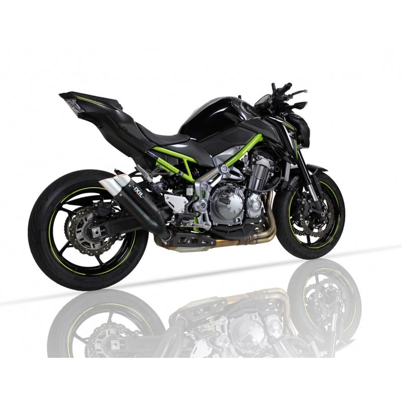 Endtopf IXIL Hyperlow Black XL für Kawasaki Z 900 17- (Euro 4)