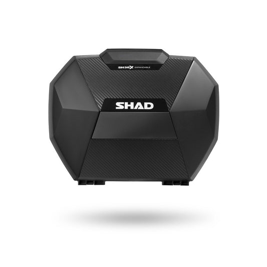 Erweiterbarer Seitenkoffersatz SHAD SH38X Carbon für 3P & 4P System