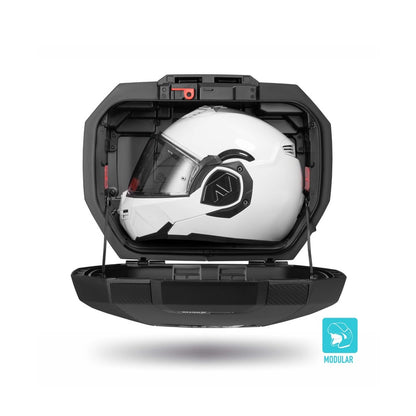 Erweiterbarer Seitenkoffersatz SHAD SH38X Carbon für 3P & 4P System