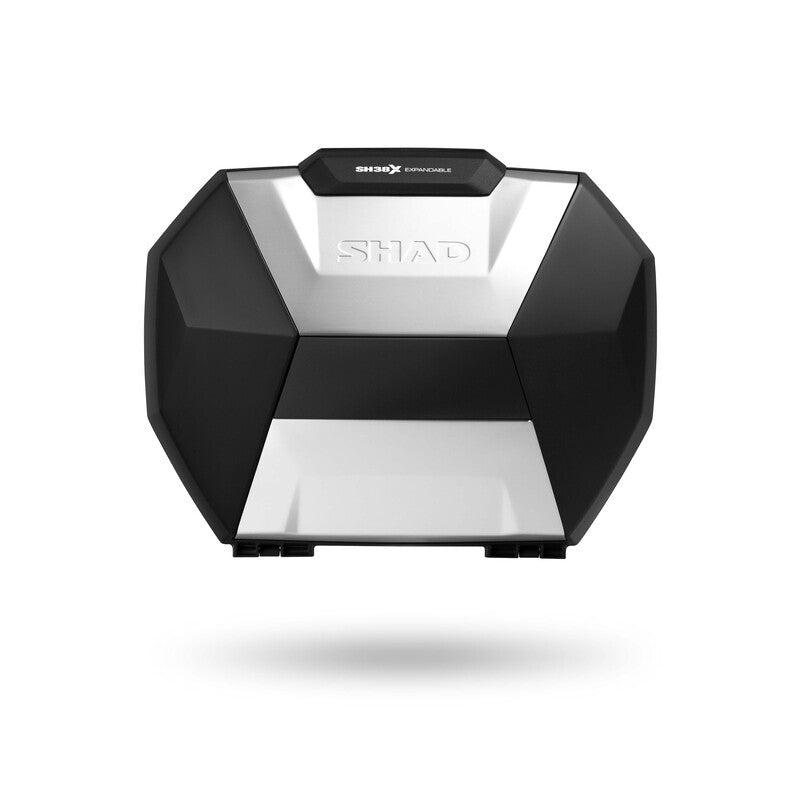 Erweiterbarer Seitenkoffersatz SHAD SH38X Aluminium für 3P & 4P System