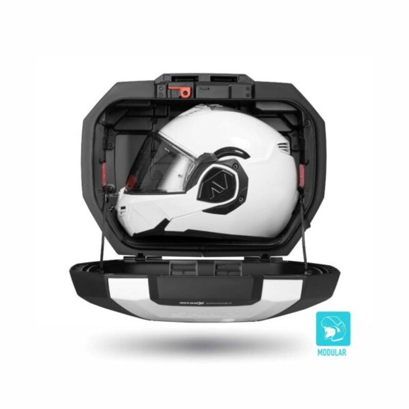 Erweiterbarer Seitenkoffersatz SHAD SH38X Aluminium für 3P & 4P System