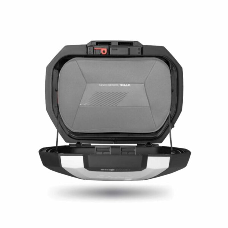 Erweiterbarer Seitenkoffersatz SHAD SH38X Aluminium für 3P & 4P System