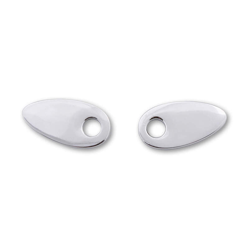 Blinker Montageplatten für Harley-Davidson Modelle 41x21 mm