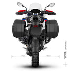 Seitenkofferträger Satz SHAD 3P für BMW R 1300 GS Adventure 2027