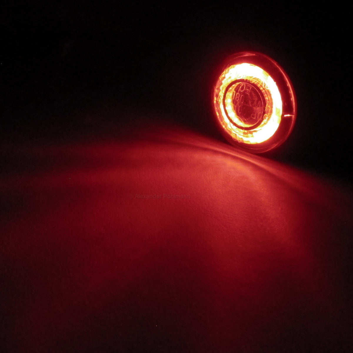 LED Blinker Paar Highsider Apollo Bullet mit Rücklicht, 12V / 2W, E-geprüft