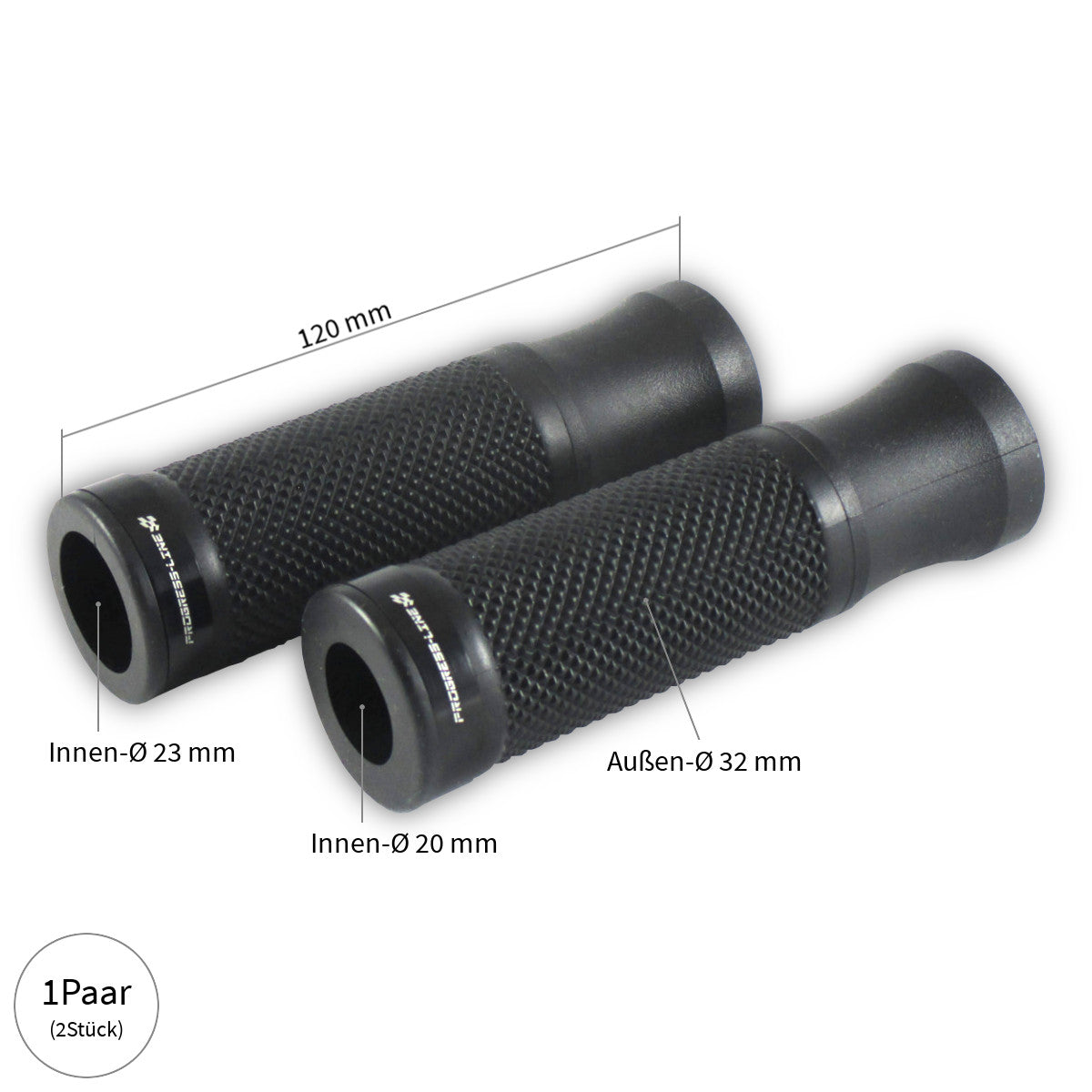 Griffe Progress-Line Select 1 für 7/8 Zoll Lenker 120 mm