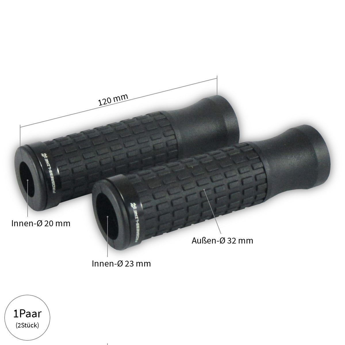 Griffe Progress-Line Select 2 für 7/8 Zoll Lenker 120 mm
