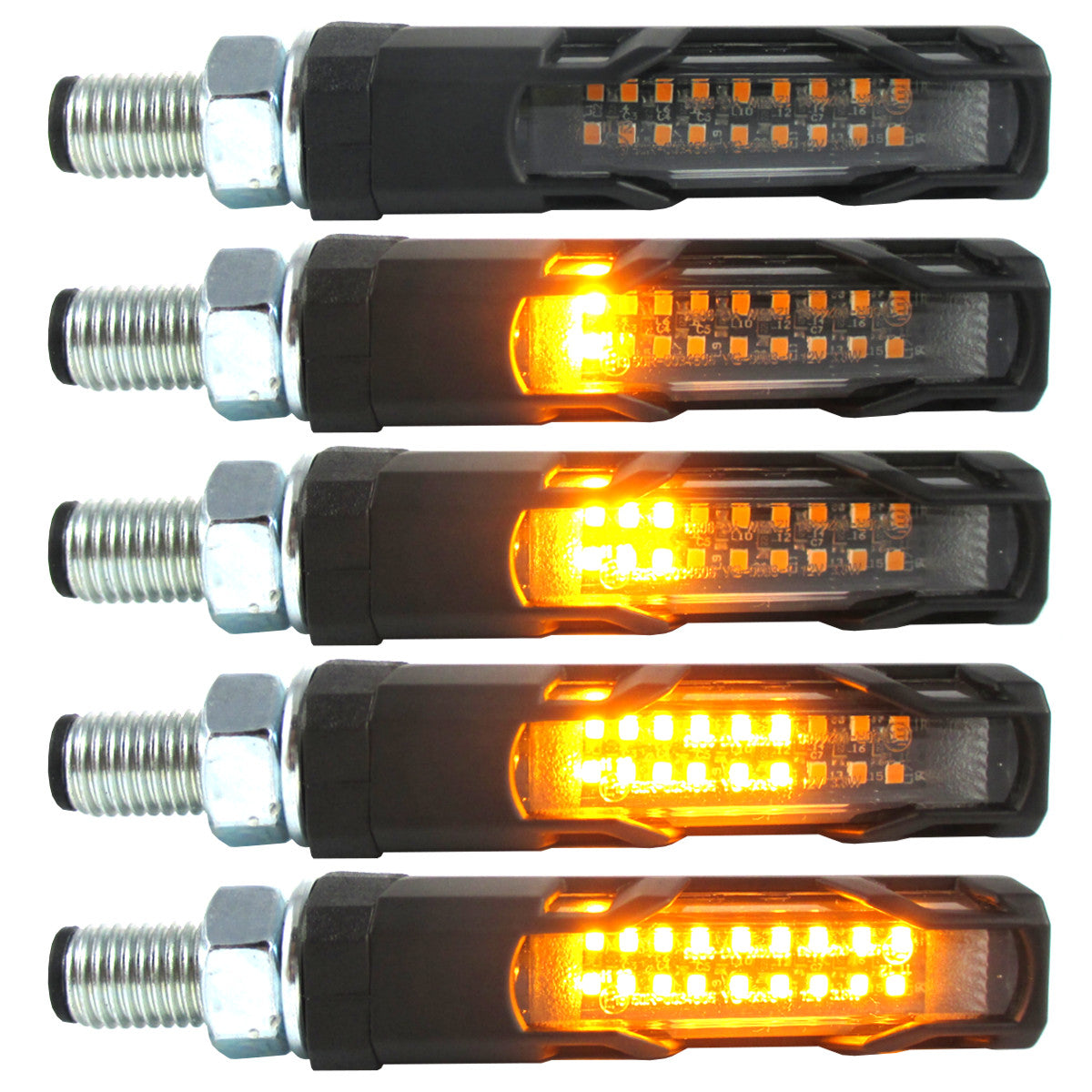 LED Lauflichtblinker Paar Progress-Line Evo, 12V / 3,8W, E-geprüft