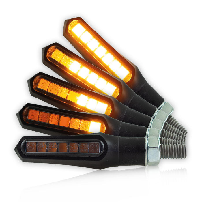 LED Lauflichtblinker Paar Progress-Line Stick, 12V / 0,4W, E-geprüft