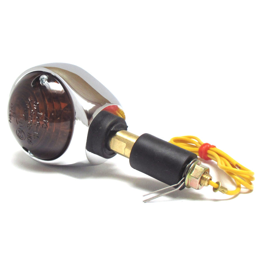 Lenkerendenblinker Paar Progress-Line Ochsenaugen, 12V / 21W, E-geprüft