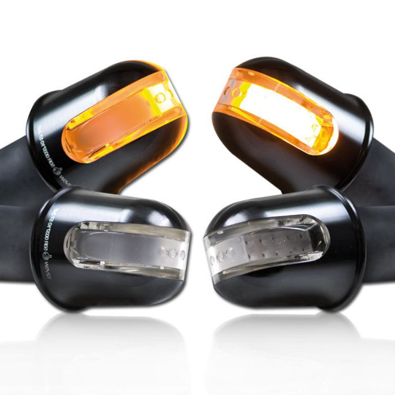 LED Lenkerendenblinker Paar Progress-Line Rondo, 12V / 5W, E-geprüft