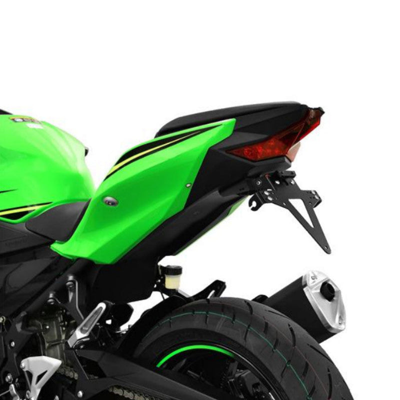 Kennzeichenhalter Set Progress-Line für Kawasaki Ninja 400 (18-23) Ninja 500 (24) Z 400 (19-23) Z 500 (24)