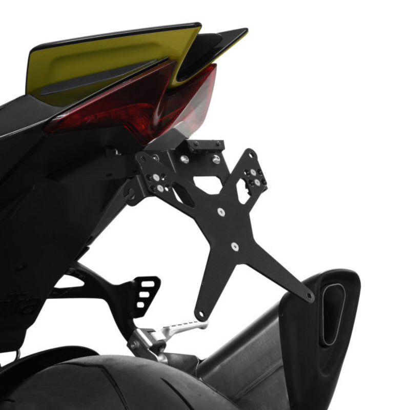Kennzeichenhalter Set Zieger X-Line für Aprilia RSV 4 1100 (2021-) Tuono 1100 V4 (2021-)
