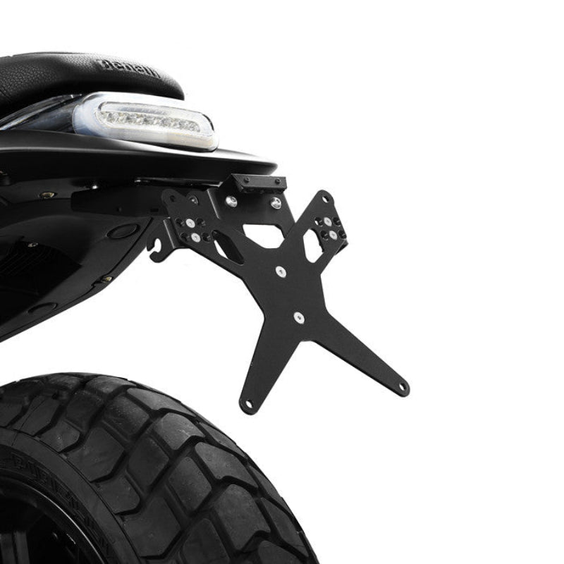 Kennzeichenhalter Set Zieger X-Line für Benelli Leoncino 800 (2022-)