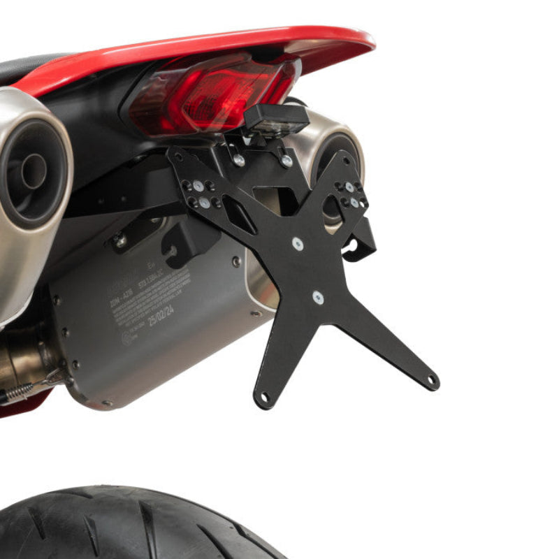 Kennzeichenhalter Set Zieger X-Line für Ducati Hypermotard 698 Mono (2024-)