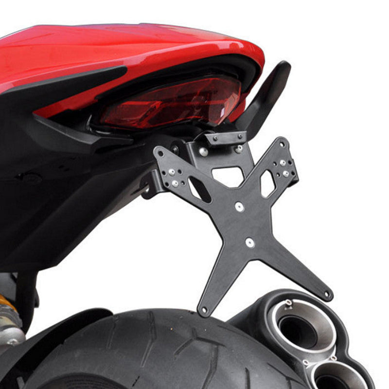 Kennzeichenhalter Set Zieger X-Line für Ducati Monster 1200 /S (2014-2016)