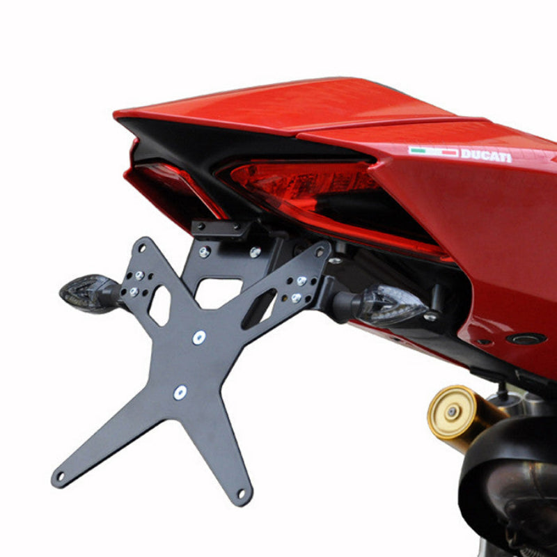 Kennzeichenhalter Set Zieger X-Line für Ducati Panigale 899 (14-15) 959 (16-19) 1199 (12-14) 1299 (15-17)