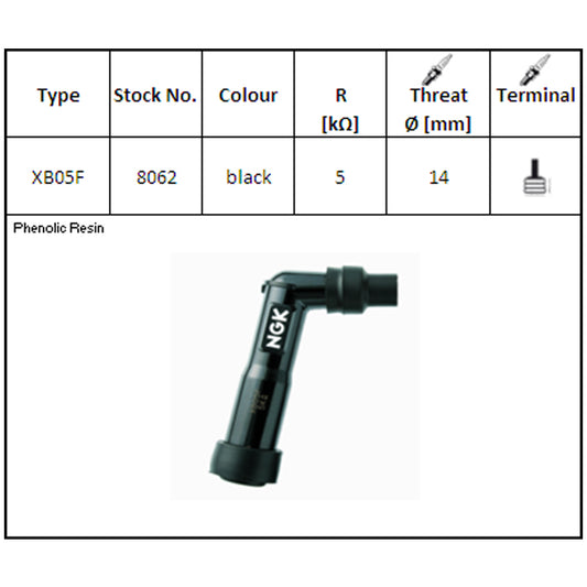 Zündkerzenstecker NGK XB05F 8062