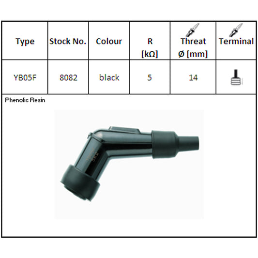 Zündkerzenstecker NGK YB05F 8082