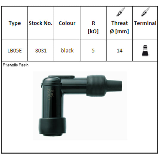 Zündkerzenstecker NGK LB05E 8031
